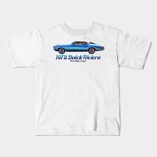 1972 Buick Riviera Hardtop Coupe Kids T-Shirt